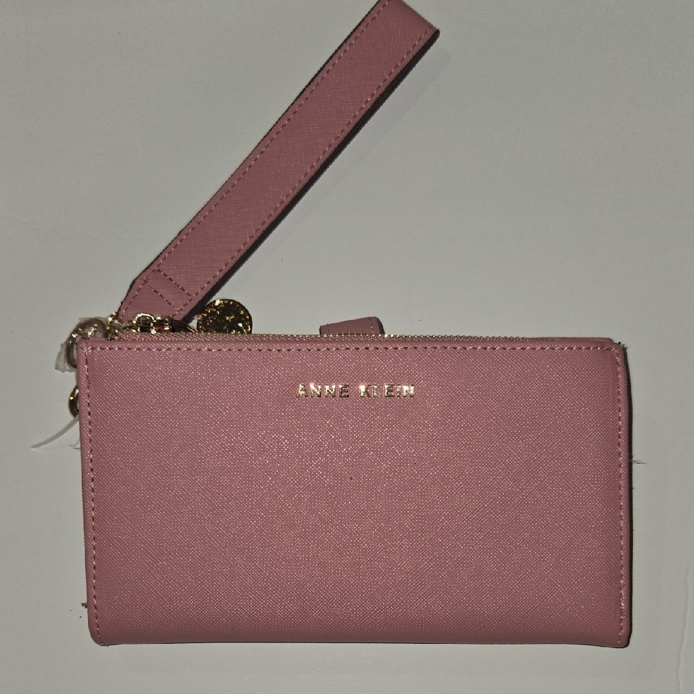 Anne Klein Blush Pink Wristlet